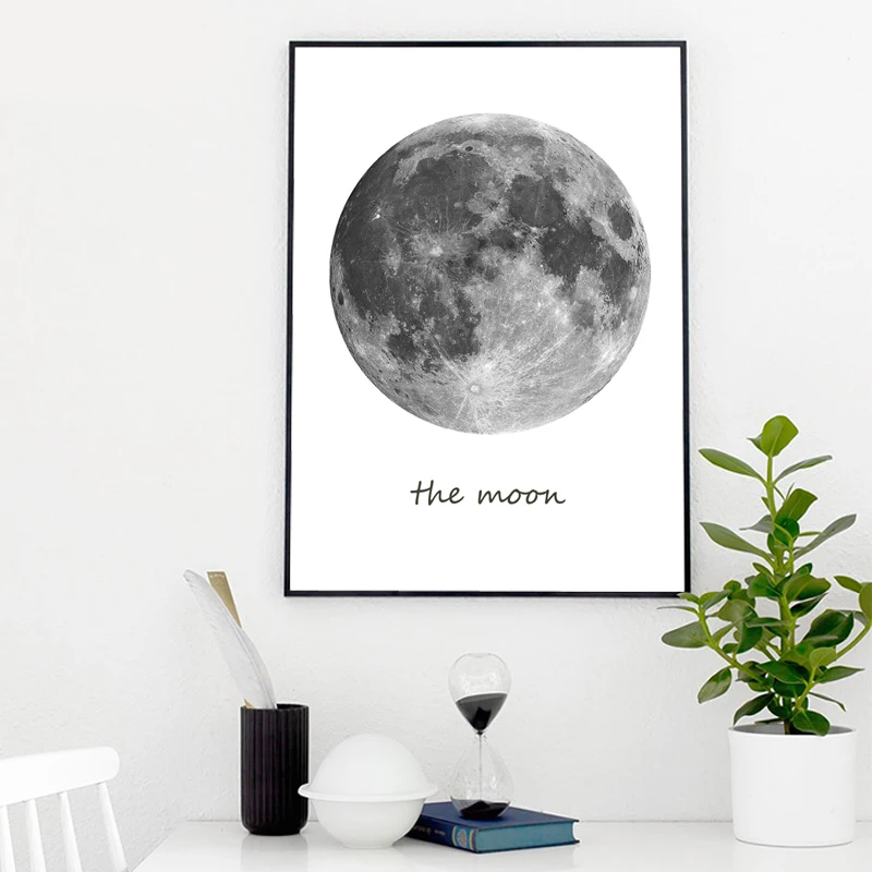 Modern Wall Art Canvas Painting Wall Pictures For Living Room Nordic Decoration Moon Wall Decor
Modern Wall Art Canvas Painting Wall Pictures For Living Room Nordic Decoration Moon Wall Decor