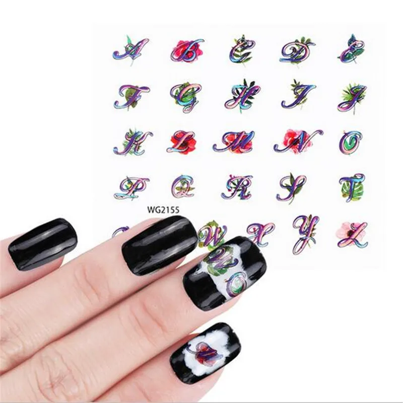 2018 New 1 Sheet English Letter Design Stickers For Nail Art High Quality Adhesive Nail Sticker Full Cover Nail Art
2018 New 1 Sheet English Letter Design Stickers For Nail Art High Quality Adhesive Nail Sticker Full Cover Nail Art