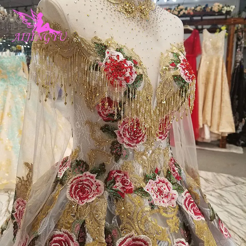 AIJINGYU Wedding Party Dresses Short Front Indian Sexy Train Pricess Queen Bridal Gown Shops Wedding Dress
AIJINGYU Wedding Party Dresses Short Front Indian Sexy Train Pricess Queen Bridal Gown Shops Wedding Dress