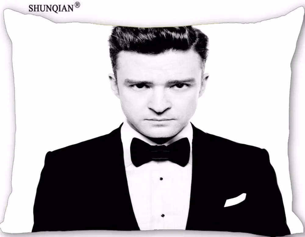 New Custom Justin Timberlake Pillowcase Zippered Rectangle Pillow Cover Cases Size 45X35cm,40x60cm,45X75cm,50X75cm(Two sides)
New Custom Justin Timberlake Pillowcase Zippered Rectangle Pillow Cover Cases Size 45X35cm,40x60cm,45X75cm,50X75cm(Two sides)
