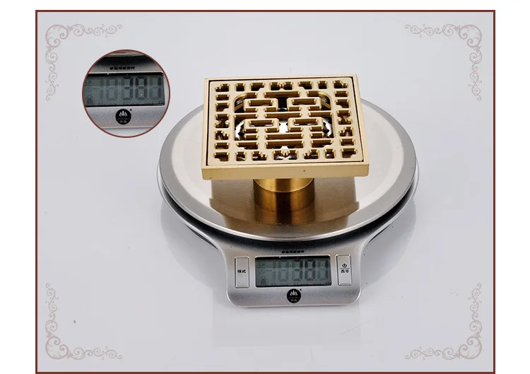 Houmaid Bathroom Accessories Full Copper Square Deodorization Type Floor Drain New Arrival Brass Square Strainer Drain
Houmaid Bathroom Accessories Full Copper Square Deodorization Type Floor Drain New Arrival Brass Square Strainer Drain