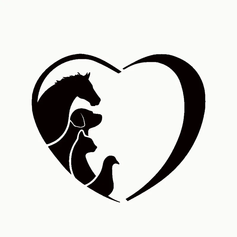 HotMeiNi 2 x (по одному для каждой стороны) наклейка с изображением животного любящего сердца лошадь кошка собака для автомобиля Боковая дверь гр...
HotMeiNi 2 x (по одному для каждой стороны) наклейка с изображением животного любящего сердца лошадь кошка собака для автомобиля Боковая дверь гр...