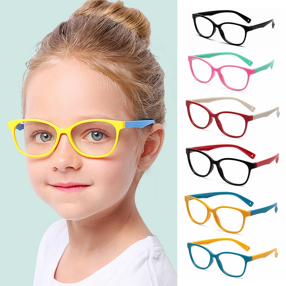 New Children Glasses Frame Anti-blue Rays Glasses Soft Silicone Frame Children Flexible Protective Computer Goggles Eyeglasses
New Children Glasses Frame Anti-blue Rays Glasses Soft Silicone Frame Children Flexible Protective Computer Goggles Eyeglasses