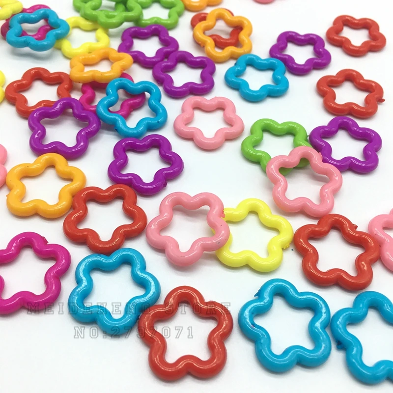 Acrylic candy no hole Hollowed flower Beads solid color five petals for Jewelry making Children necklace accessory Meideheng
Acrylic candy no hole Hollowed flower Beads solid color five petals for Jewelry making Children necklace accessory Meideheng