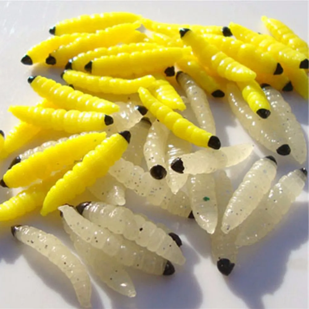 30/50Pc Soft Silicone Rubber Worms Fishing Lure Artificial Maggot Grub Worm Carp Fishing Bait for River Lake Fishing accessories
30/50Pc Soft Silicone Rubber Worms Fishing Lure Artificial Maggot Grub Worm Carp Fishing Bait for River Lake Fishing accessories