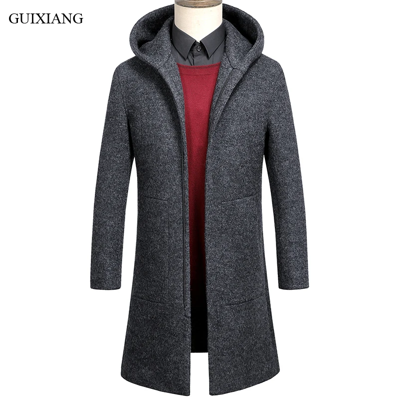 2018 New Arrival Style Men Boutique Leisure Woolen Overcoat Business Casual Hooded Solid Men's Woolen Trench Dress Size M-3XL
2018 New Arrival Style Men Boutique Leisure Woolen Overcoat Business Casual Hooded Solid Men's Woolen Trench Dress Size M-3XL