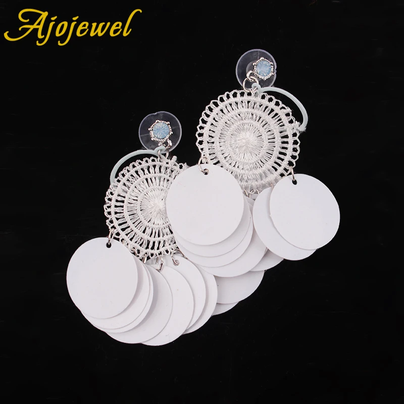 Ajojewel Dreamcatcher Round Sequin Tassel Earrings For Women Pink /White Fashion Jewelry Accessories
Ajojewel Dreamcatcher Round Sequin Tassel Earrings For Women Pink /White Fashion Jewelry Accessories