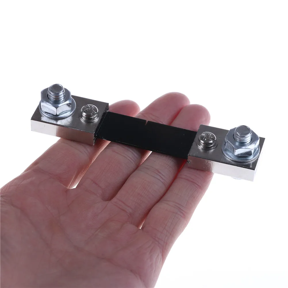 1 PCS DC 100A/75mV Shunt Resistor 0-100A Ampere Panel Meter Shunt Currect Monitor For Ammeter High garde
1 PCS DC 100A/75mV Shunt Resistor 0-100A Ampere Panel Meter Shunt Currect Monitor For Ammeter High garde