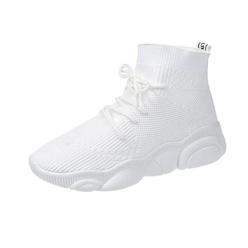 Women's shoes spring 2019 fly woven fabric mesh breathable casual shoes comfortable flat socks shoes elastic high help 35-39
Women's shoes spring 2019 fly woven fabric mesh breathable casual shoes comfortable flat socks shoes elastic high help 35-39