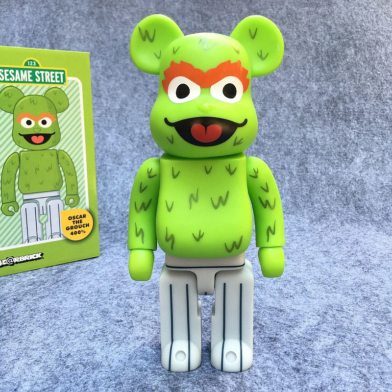 400% bearbrick Bear@brick Cosplay Sesame Street Oscar The Grouch PVC Action Figure Fashion Toys In Boxed
400% bearbrick Bear@brick Cosplay Sesame Street Oscar The Grouch PVC Action Figure Fashion Toys In Boxed