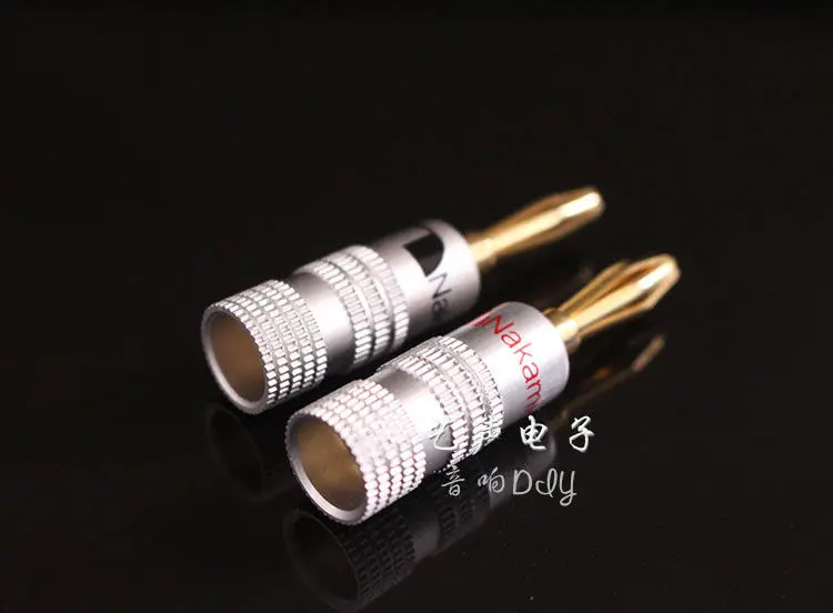 ZEROZONE One Pair Pure Copper Plated Banana Plugs / Amplifier Terminal Plug Free Weld L3-2
ZEROZONE One Pair Pure Copper Plated Banana Plugs / Amplifier Terminal Plug Free Weld L3-2
