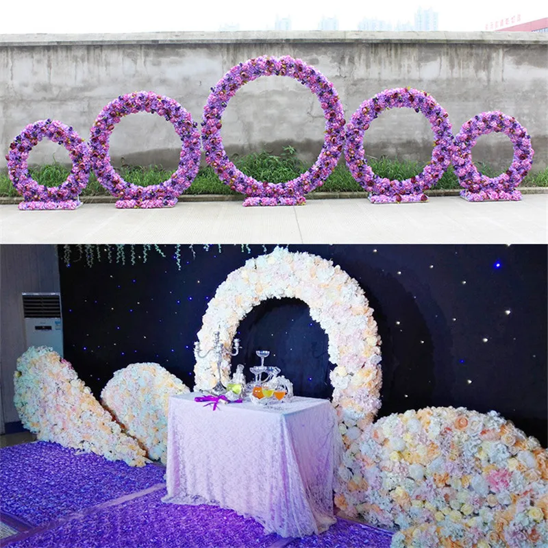 DIY wedding prop iron ring shelf artificial flower wall stand door wedding background decor iron arch 4 sizes iron stand.
DIY wedding prop iron ring shelf artificial flower wall stand door wedding background decor iron arch 4 sizes iron stand.