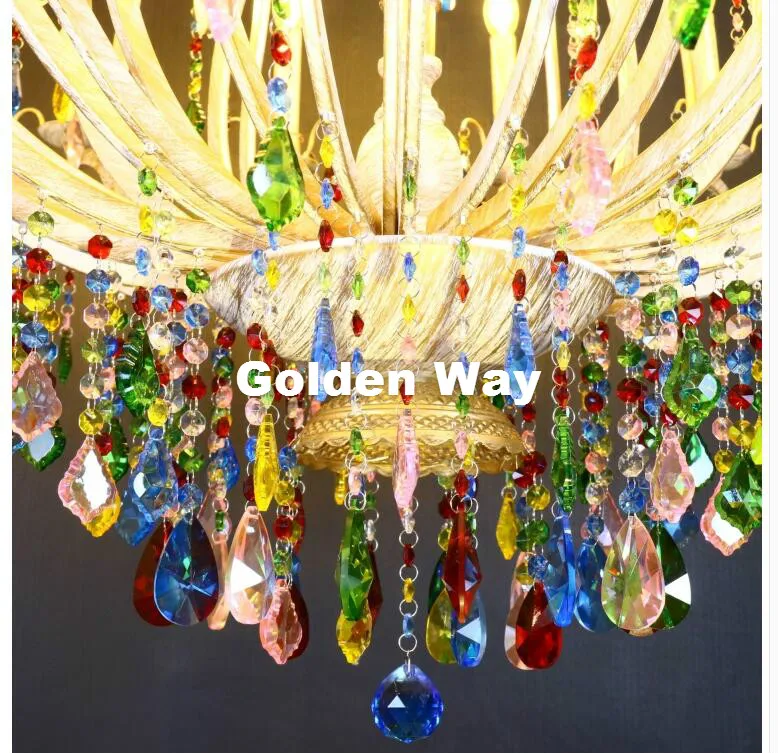 Cream Golden European Nordic Crystal Hanging Lamp Crystal Chandelier, D120cm H130cm Colorful Crystal Chandelier,Free Shipping
Cream Golden European Nordic Crystal Hanging Lamp Crystal Chandelier, D120cm H130cm Colorful Crystal Chandelier,Free Shipping