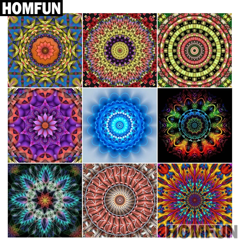 HOMFUN Full Square/Round Drill 5D DIY Diamond Painting "Religion mandala" 3D Embroidery Cross Stitch 5D Home Decor Gift
HOMFUN Full Square/Round Drill 5D DIY Diamond Painting "Religion mandala" 3D Embroidery Cross Stitch 5D Home Decor Gift