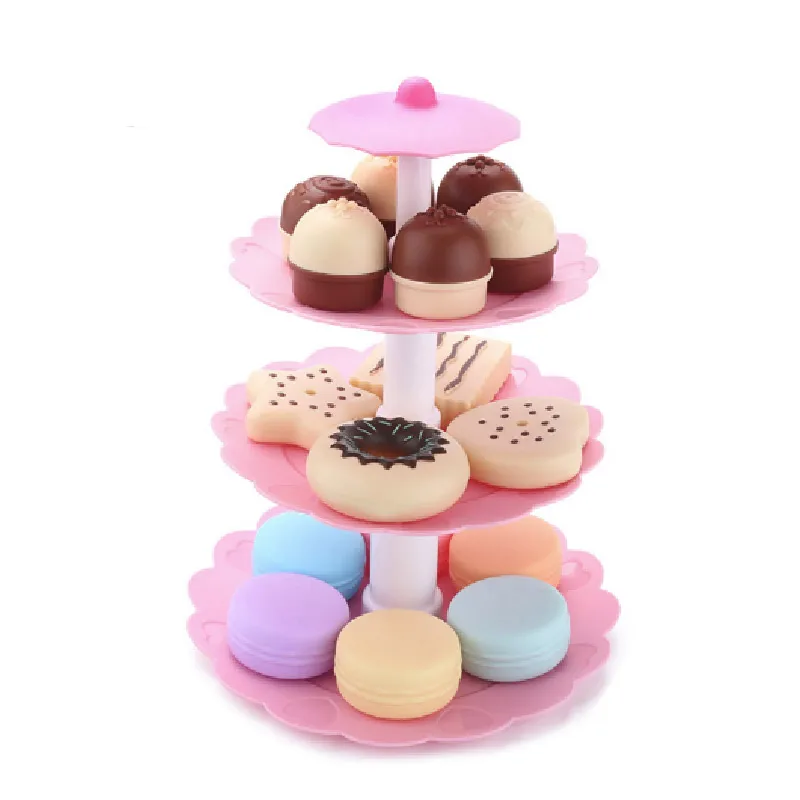 BabyPowerKid Food Pretend Play Toy Set Sweet Colorful Cake Cookies Dessert Tower Toy 16 Pcs/Set Pretend Play Kitchen Toys
BabyPowerKid Food Pretend Play Toy Set Sweet Colorful Cake Cookies Dessert Tower Toy 16 Pcs/Set Pretend Play Kitchen Toys
