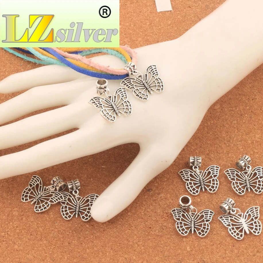 Hollow Butterfly Big Hole Beads 25.4x27.5mm 100PCS zinc alloy Dangle Fit European Bracelets Jewelry DIY B1130
Hollow Butterfly Big Hole Beads 25.4x27.5mm 100PCS zinc alloy Dangle Fit European Bracelets Jewelry DIY B1130
