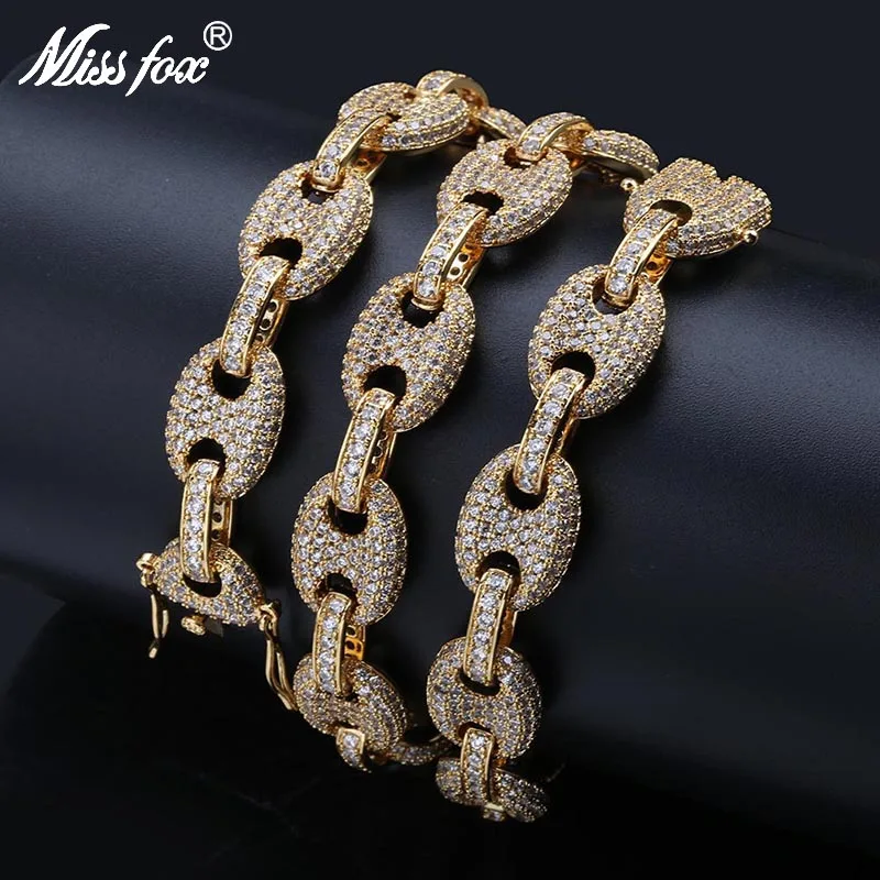 MISSFOX хип-хоп 12 мм Мужская полностью Iced Out имитация 24K позолоченный серебряный цвет AAA CZ каменная Кнопка звено цепи браслет ожерелье
MISSFOX хип-хоп 12 мм Мужская полностью Iced Out имитация 24K позолоченный серебряный цвет AAA CZ каменная Кнопка звено цепи браслет ожерелье
