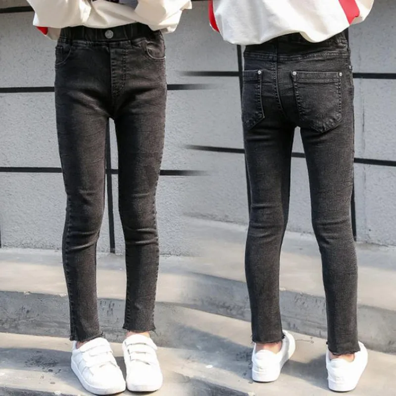 DFXD 2019 Spring Big Girls Jeans Pants New Fashion Long High Waist Skinny Jeans Children Clothing Kids Elastic Trousers 4-13Yrs
DFXD 2019 Spring Big Girls Jeans Pants New Fashion Long High Waist Skinny Jeans Children Clothing Kids Elastic Trousers 4-13Yrs