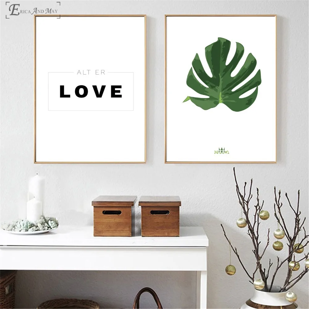 Love Tropical Plants Quote Posters and Prints Wall art Decorative Picture Canvas Painting For Living Room Home Decor Unframed
Love Tropical Plants Quote Posters and Prints Wall art Decorative Picture Canvas Painting For Living Room Home Decor Unframed