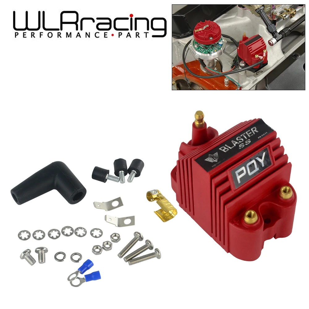 WLR- PQY Universal Blaster SS 12V Coil High Output External Male E-Core Ignition Coil With Accessories Square Epoxy WLR-EIC00-K
WLR- PQY Universal Blaster SS 12V Coil High Output External Male E-Core Ignition Coil With Accessories Square Epoxy WLR-EIC00-K