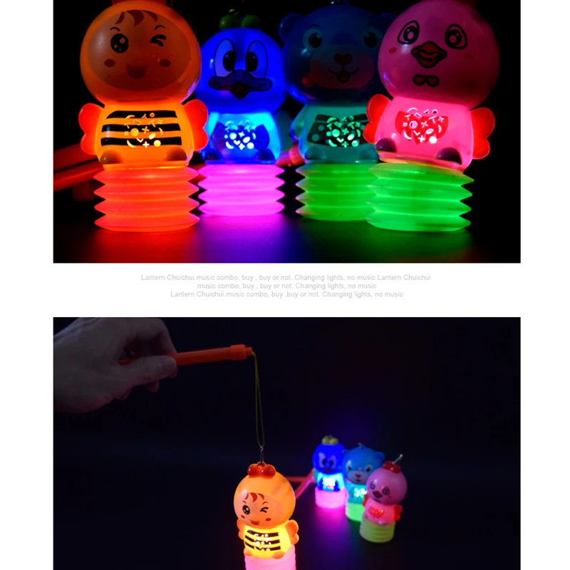 colorful cartoon portable lantern/luminous toy sound light baby toys for children/birthday Gift for Kids/
colorful cartoon portable lantern/luminous toy sound light baby toys for children/birthday Gift for Kids/