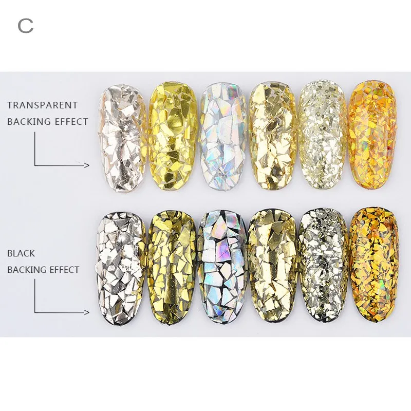 6 Boxes Holographic Nail Glitter Sequins 3D Irregular Broken Glass Nail Art Foils Flakes Aurora Colorful Manicure Decorations 03
6 Boxes Holographic Nail Glitter Sequins 3D Irregular Broken Glass Nail Art Foils Flakes Aurora Colorful Manicure Decorations 03