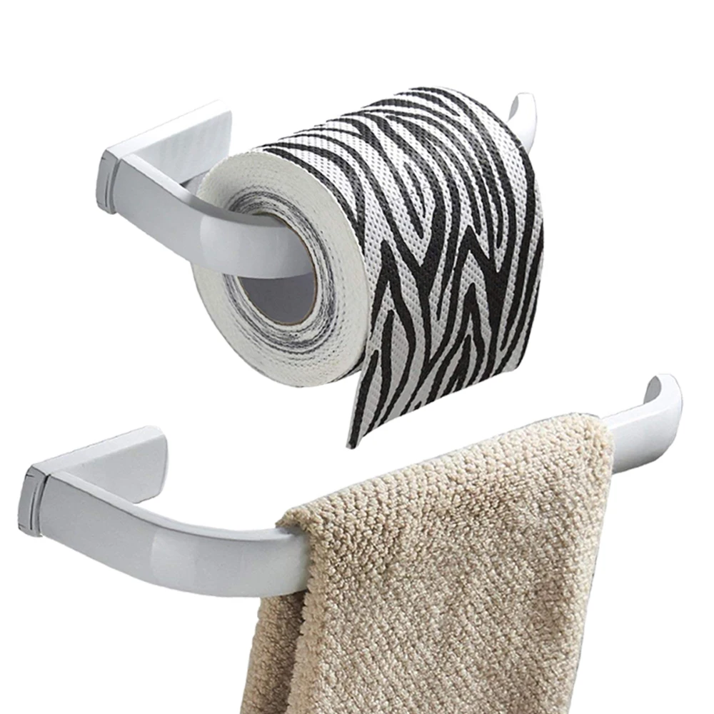 Leyden 2pcs White Solid Brass Wall Mounted Towel Ring Holder Toilet Paper Holder Tissue Holder Bathroom Accessories Set
Leyden 2pcs White Solid Brass Wall Mounted Towel Ring Holder Toilet Paper Holder Tissue Holder Bathroom Accessories Set