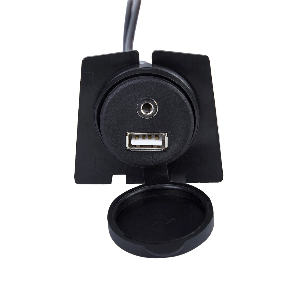 2M Waterproof USB2.0 AUX USB Extension Cable 3.5mm Dash Panel Mount Cable For Car Boat and Motorcycle Flush Mount Cable Adapter
2M Waterproof USB2.0 AUX USB Extension Cable 3.5mm Dash Panel Mount Cable For Car Boat and Motorcycle Flush Mount Cable Adapter