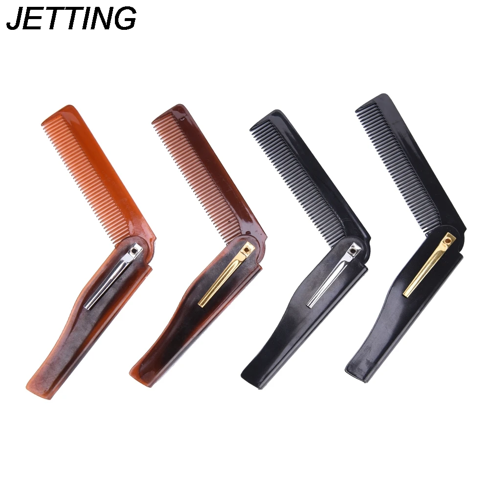 New Design Foldable Pocket Clip Hair Moustache Beard Comb Hair Styling Tool Hairdressing Hair Comb For Men Women Combs Hair Comb
New Design Foldable Pocket Clip Hair Moustache Beard Comb Hair Styling Tool Hairdressing Hair Comb For Men Women Combs Hair Comb