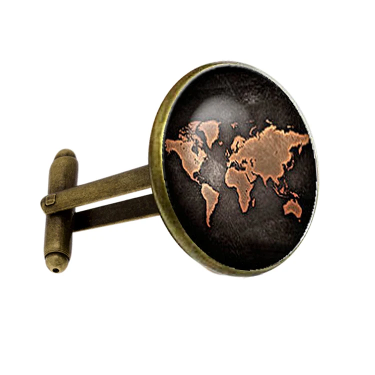 2017 Black Globe World Map Cufflinks plated vintage World Map Cuff Men and Women Accessories Antique Vintage Bronze
2017 Black Globe World Map Cufflinks plated vintage World Map Cuff Men and Women Accessories Antique Vintage Bronze