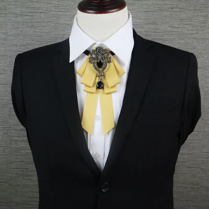 Luxury Men Business Wedding Club Party Shirt Necktie Cravat Elastic Band Ribbon Bowtie Groom Alloy Rhinestone Crystal Bow Tie
Luxury Men Business Wedding Club Party Shirt Necktie Cravat Elastic Band Ribbon Bowtie Groom Alloy Rhinestone Crystal Bow Tie