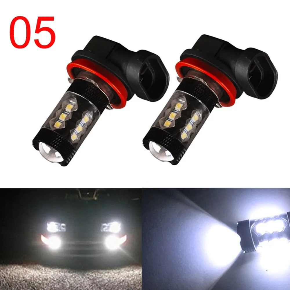 2Pcs 6000K 9012 H4 H7 H11 80W LED Running Lights Bulb Universal 12V Auto Car Fog Lights Driving Lamp
2Pcs 6000K 9012 H4 H7 H11 80W LED Running Lights Bulb Universal 12V Auto Car Fog Lights Driving Lamp