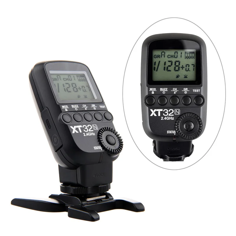 Беспроводной триггер вспышки Godox XT32N/XT32C 2,4G 1/8000s HSS для системы Godox X триггер вспышки для Nikon DSLR для Canon DSLR
Беспроводной триггер вспышки Godox XT32N/XT32C 2,4G 1/8000s HSS для системы Godox X триггер вспышки для Nikon DSLR для Canon DSLR