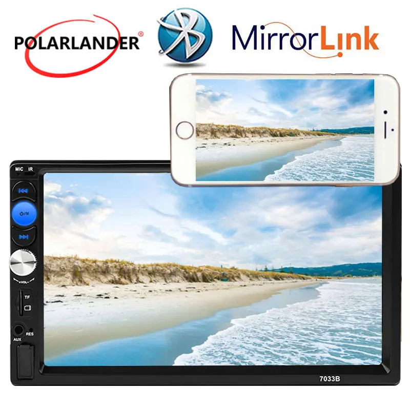 Bluetooth 7033B USB TF FM AUX Touch Screen Car Stereo Radio 2 DIN MP5 Player for r Rear View Camera Remote Control
Bluetooth 7033B USB TF FM AUX Touch Screen Car Stereo Radio 2 DIN MP5 Player for r Rear View Camera Remote Control
