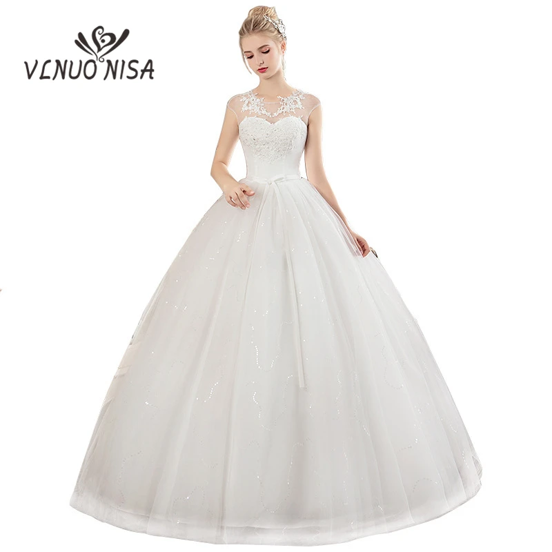 Фото Женское свадебное платье белое кружево на заказ размера плюс | Свадьбы и