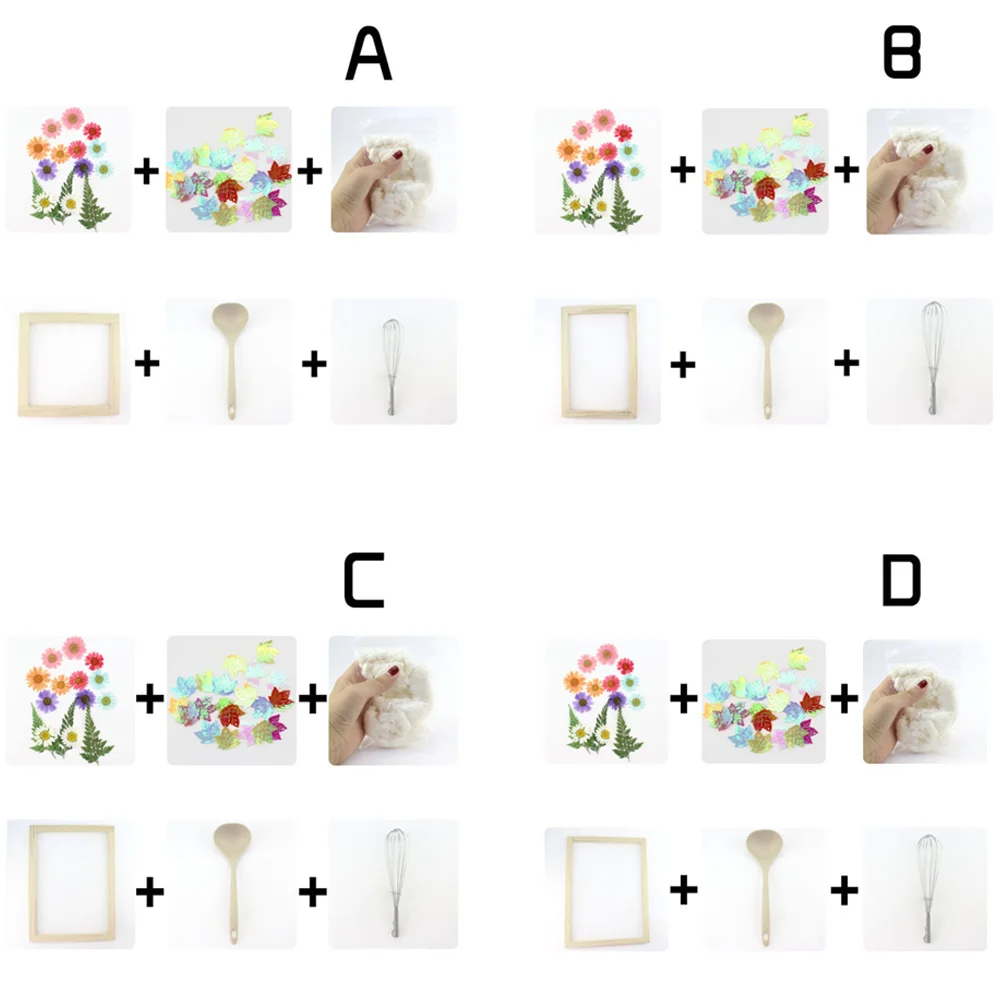 Natural DIY Dried Fiber Mulberry Paper Pressed Leaves Flowers Handmade Kit Ancient Papermaking Method Tool Kits Gift
Natural DIY Dried Fiber Mulberry Paper Pressed Leaves Flowers Handmade Kit Ancient Papermaking Method Tool Kits Gift