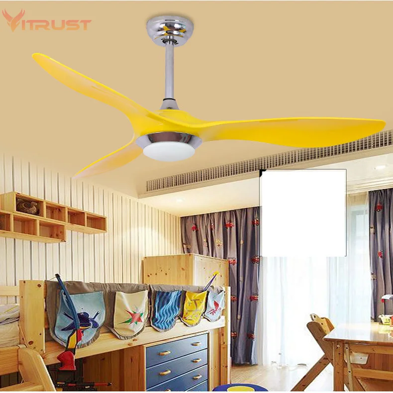 52 Inch Yellow Ceiling Fan Large 3-Blade Ceiling Fan Brushed Nickel Industrial Modern Ceiling Fan with and LED Kit
52 Inch Yellow Ceiling Fan Large 3-Blade Ceiling Fan Brushed Nickel Industrial Modern Ceiling Fan with and LED Kit