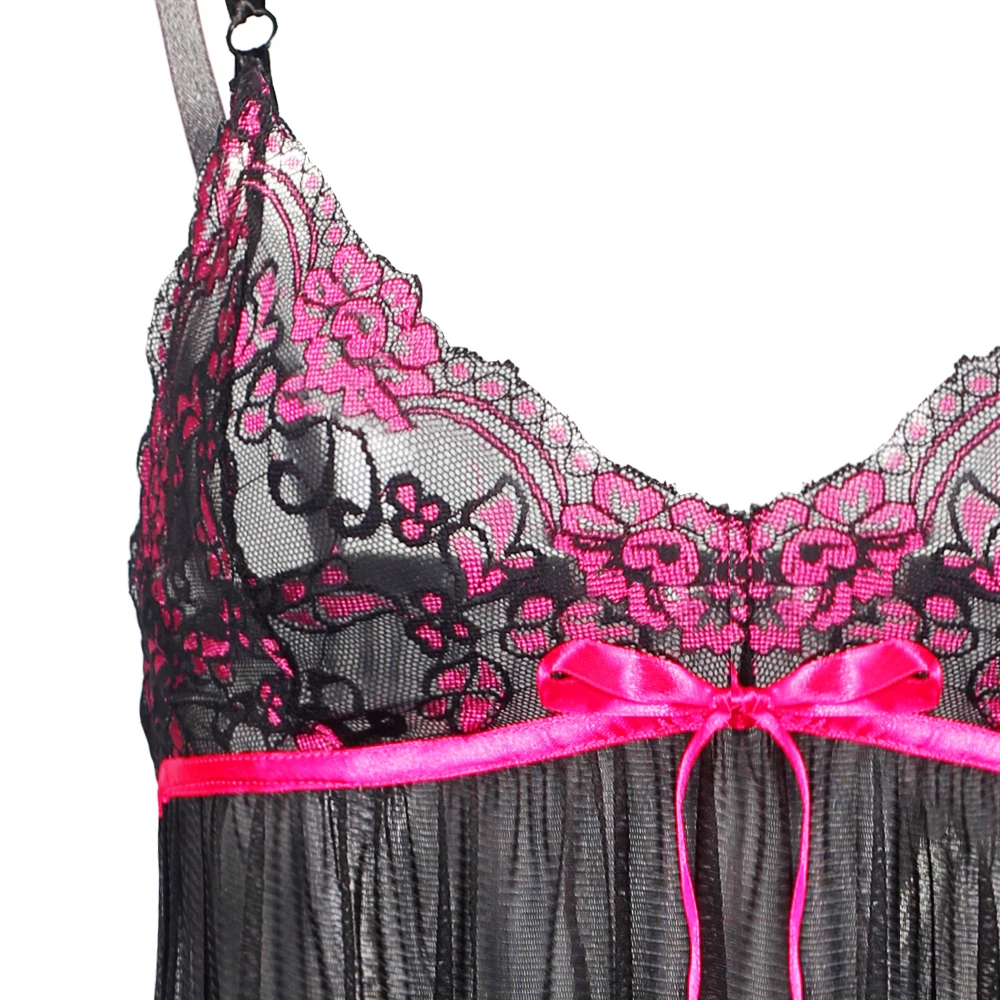 6pcs New Styles Elastic Plus Black Babydoll Lingeire Camisole sets Sleepwear Nightwear Gown + G-string
6pcs New Styles Elastic Plus Black Babydoll Lingeire Camisole sets Sleepwear Nightwear Gown + G-string