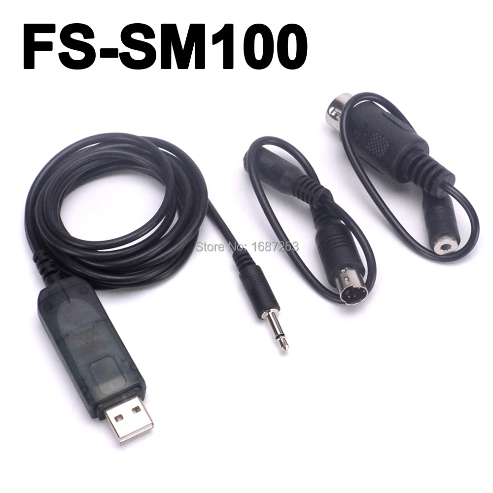 Flysky FS SM100 RC USB симулятор полета с кабелем FMS контроллер вертолета 2 4G