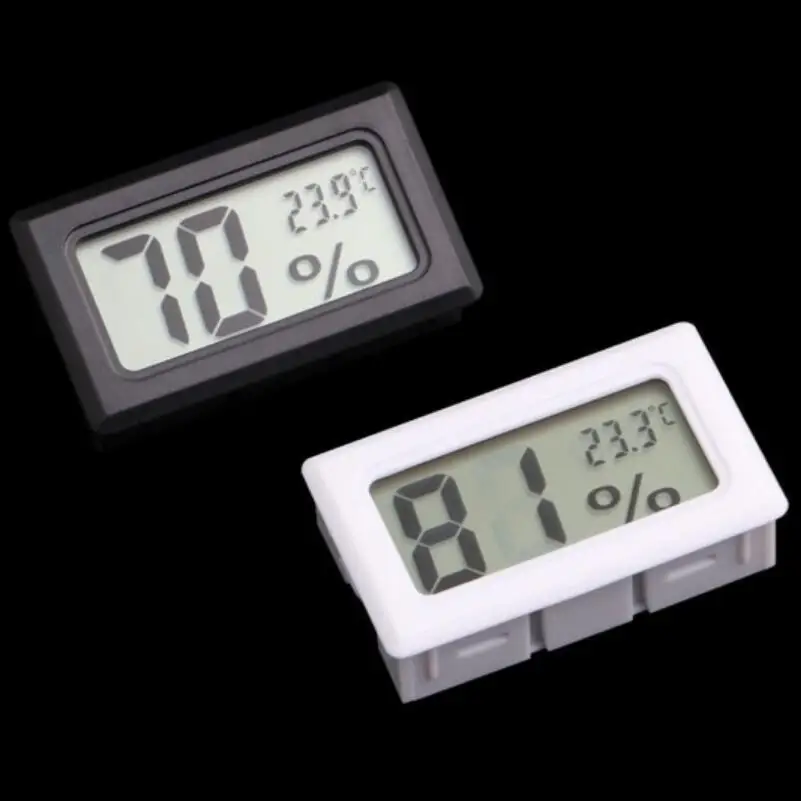 Mini Digital LCD Embedded Thermometers Hygrometers Temperature Humidity Meter indoor Thermometer Black White LX4062
Mini Digital LCD Embedded Thermometers Hygrometers Temperature Humidity Meter indoor Thermometer Black White LX4062