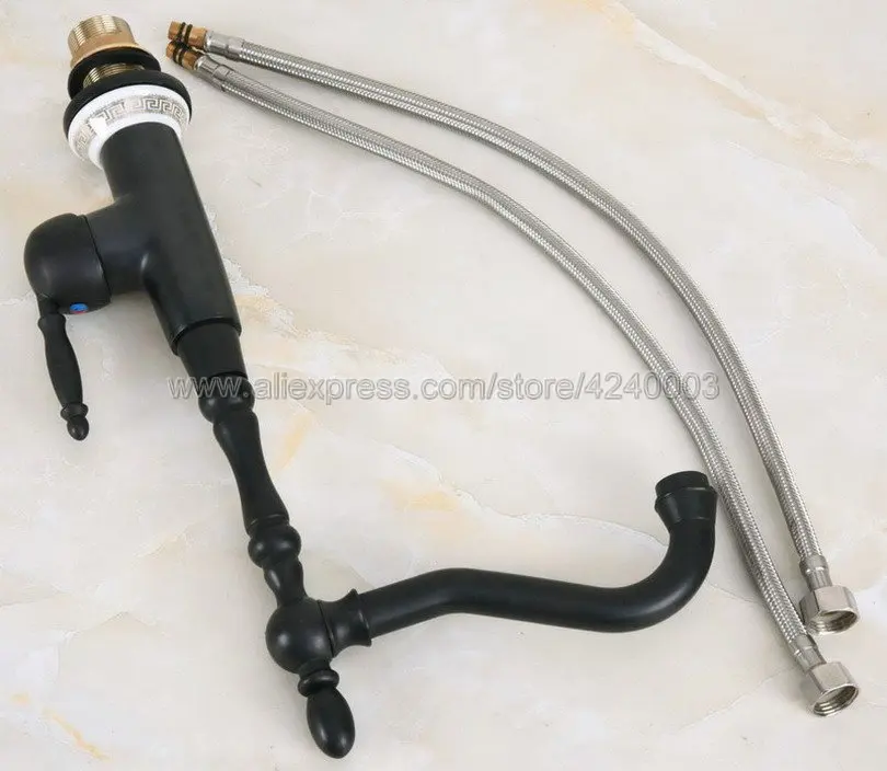 Kitchen Faucet Oil Rubbed Black Bronze Swivel Singe Handle Bathroom Basin Kitchen Deck Mounted Sink Mixer Tap Knf653
Kitchen Faucet Oil Rubbed Black Bronze Swivel Singe Handle Bathroom Basin Kitchen Deck Mounted Sink Mixer Tap Knf653