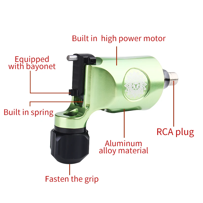 Tattoo Motor Machine Aluminum Alloy Frame Professional Motor Machine Supplies for Liner and Shader Tattoo Artists
Tattoo Motor Machine Aluminum Alloy Frame Professional Motor Machine Supplies for Liner and Shader Tattoo Artists