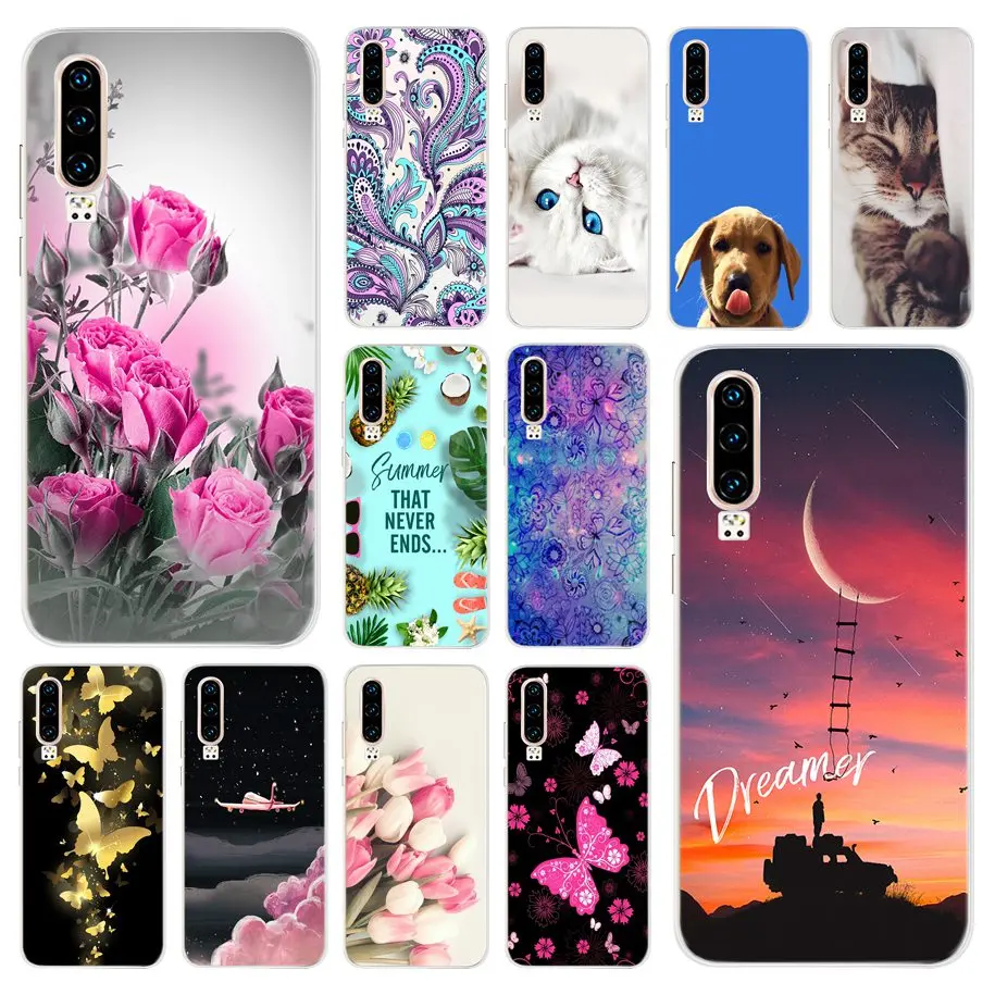 Чехол для Huawei P30 чехол Lite Мягкие силиконовые ТПУ чехлы Pro P30Lite P30Pro P 30