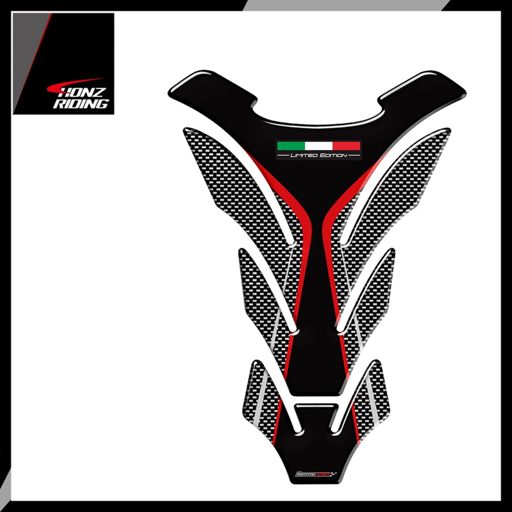 

For Aprilia Triumph Benelli Tank Pad Italy Flag Tank Protector for Honda Yamaha Suzuki Kawasaki Gas Tank Decals