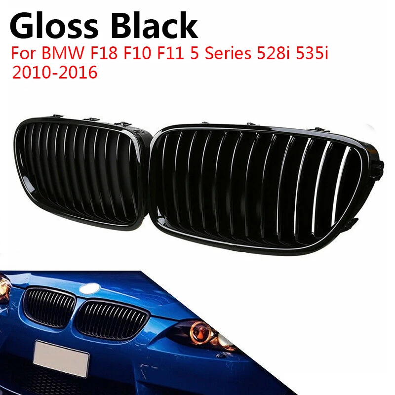 1 Pair Matte Gloss Kidney Grill Grille 1 Line Slat Front Bumper Kidney Grill For BMW F18 F10 F11 5 Series 2010 - 2016
1 Pair Matte Gloss Kidney Grill Grille 1 Line Slat Front Bumper Kidney Grill For BMW F18 F10 F11 5 Series 2010 - 2016