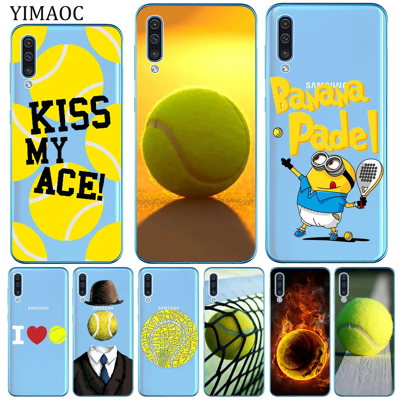 Мягкий силиконовый чехол YIMAOC для мобильного телефона Samsung Galaxy A70 A60 A50 A40 A30 A20 A10 M10 M20