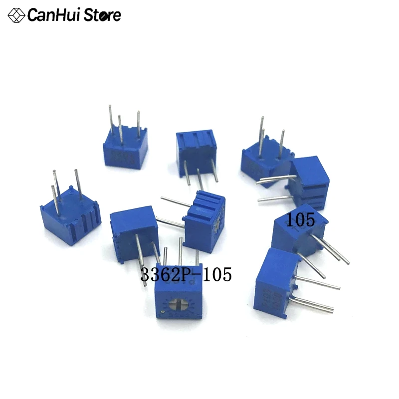 10pcs 3362 P - 105 precision adjustable potentiometer 1M lap potentiometer 3362P 105 Adjustable Resistance
10pcs 3362 P - 105 precision adjustable potentiometer 1M lap potentiometer 3362P 105 Adjustable Resistance