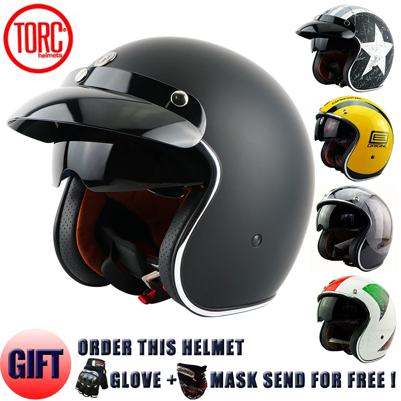 TORC MOTO helmet casco capacetes vintage motorcycle helmets Fashion color motorcross helmet Telescopic Lenses scooter helmet t57
TORC MOTO helmet casco capacetes vintage motorcycle helmets Fashion color motorcross helmet Telescopic Lenses scooter helmet t57