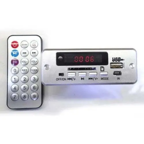dc 5V/12v MP3 Audio decoder board Digital LED display WITH IR Remote control FM Radio FOR Car
dc 5V/12v MP3 Audio decoder board Digital LED display WITH IR Remote control FM Radio FOR Car
