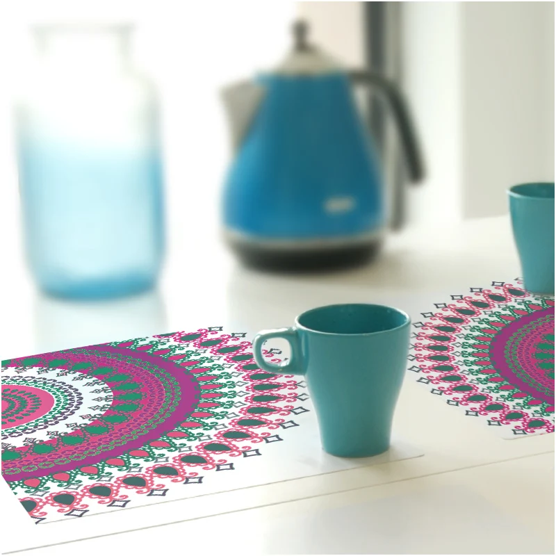 4pcs Creative Eco-friendly Large Pad Insulation PVC Placemats Potholders Bowl Pad Plate Mats Waterproof Household
4pcs Creative Eco-friendly Large Pad Insulation PVC Placemats Potholders Bowl Pad Plate Mats Waterproof Household